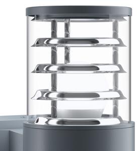 Maytoni O576WL-02GR - Applique da esterno BRONX 2xE27/60W/230V IP54 antracite