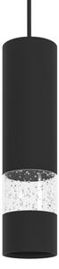 Eglo 39706 - Lampadario LED a sospensione con filo BERNABETA 5xGU10/4,6W/230V nero