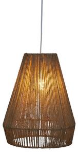 Atmosphera - Lampadario a sospensione con filo PALM 1xE27/40W/230V iuta