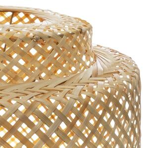 Atmosphera - Lampadario a sospensione con filo LIBY 1xE27/40W/230V bambù