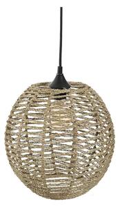 Atmosphera - Lampadario a sospensione con filo RANA 1xE27/40W/230V rattan