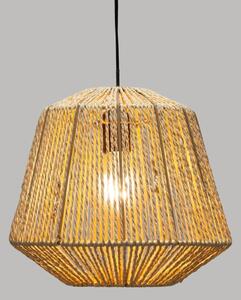 Atmosphera - Lampadario a sospensione con filo JILY 1xE27/40W/230V iuta beige