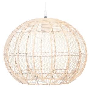 Atmosphera - Lampadario a sospensione con filo KITA 1xE27/40W/230V rattan