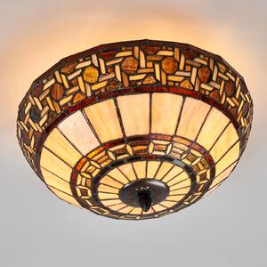 Clayre&Eef Wilma - lampada da soffitto in stile Tiffany
