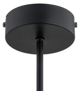Lampadario a sospensione con supporto rigido FOTON 4xE14/10W/230V nero