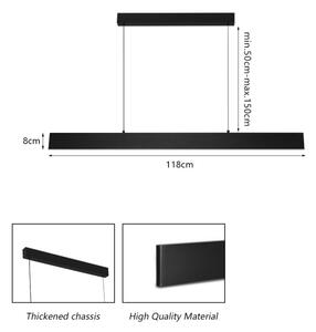 Brilagi - Lampadario a sospensione con filo LED dimmerabile SLIMLINE LED/40W/230V 3000-6000K nero + +TC