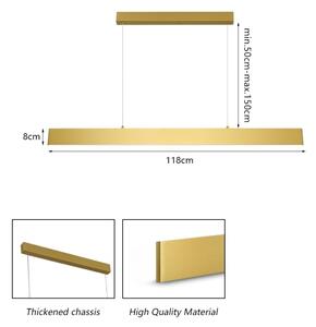 Brilagi - Lampadario a sospensione con filo LED dimmerabile SLIMLINE LED/40W/230V 3000-6000K oro + +TC