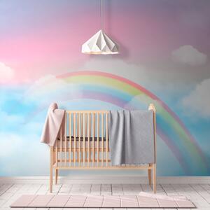 Carta da parati Fantasia paesaggio magico arcobaleno nel, Carta da parati per Bambini, Carta da parati per bambini Arcobaleno, u95094 : Uwalls.it