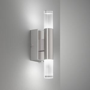 FISCHER & HONSEL Applique LED Nyra up/down, nichel, dimming, CCT