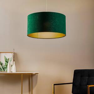 Maco Design Lampada a sospensione Salina, verde/oro, Ø 60 cm