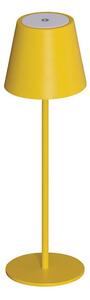 Kanlux 36323 - Lampada da tavolo LED dimmerabile INITA LED/1,2W/1800 mAh IP54 giallo