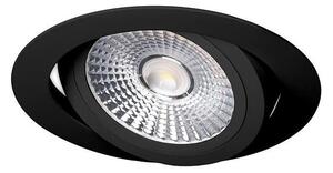 Lampada LED da incasso LED/6W/230V 3000K diametro 8,5 cm nero