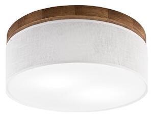 Brilagi - LED Plafoniera BELLADONNA 2xE27/15W/230V diametro 40 cm bianco/quercia ciliegio