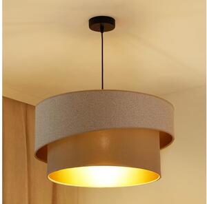 Brilagi - Lampadario a sospensione con filo VEGAS SHINE 1xE27/15W/230V diametro 50 cm color crema/beige