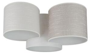 Brilagi - Plafoniera SNAKE 3xE27/15W/230V grigio/crema