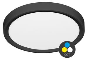 Ecolite W007-CCT/40W/CR - Plafoniera LED SALY LED/40W/230V IP40 nero