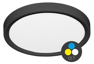 Ecolite W007-CCT/32W/CR - Plafoniera LED SALY LED/32W/230V IP40 nero