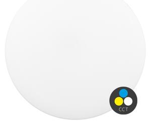 Ecolite WYB280-CCT/18W/BI - Plafoniera LED DISK LED/18W/230V IP44 bianco