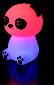 MegaLight - Lampada a LED RGB dimmerabile per bambini PADDY PANDA LED/5V