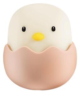 MegaLight - Lampada LED RGB dimmerabile ricaricabile per bambini EGGY EGG LED/5V