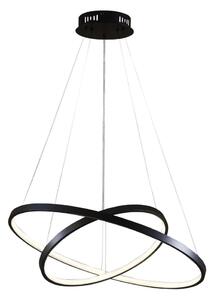 Lampadario LED a sospensione con filo LEA LED/35W/230V 4000K diametro 60 cm nero