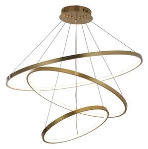 Lampadario LED a sospensione con filo LEA LED/60W/230V 4000K diametro 80 cm oro