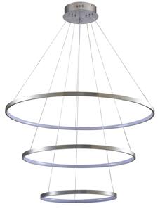 Lampadario LED a sospensione con filo LEA LED/60W/230V 4000K diametro 80 cm cromo