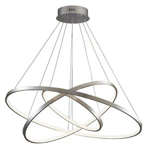 Lampadario LED a sospensione con filo LEA LED/60W/230V 4000K diametro 80 cm cromo