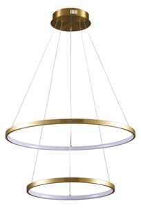 Lampadario LED a sospensione con filo LEA LED/35W/230V 4000K diametro 60 cm oro