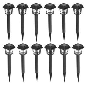SET 12x Lampada solare LED LED/0,06W/1,2V 1xAA 6500K IP44 100 mAh