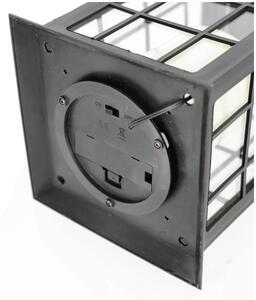 LED Lampada solare a sospensione LED/0,02W/1,2V 1xAA 2700K IP44 200 mAh nero