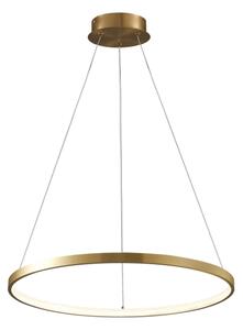 Lampadario LED a sospensione con filo LEA LED/20W/230V 4000K diametro 50 cm oro