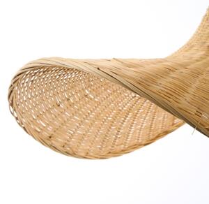 Immax 08289L - Lampadario a sospensione con filo SOMBRERO 1xE27/40W/230V diametro 70 cm rattan