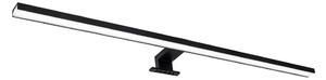 Illuminazione a LED per specchi da bagno SAMOS LED/15W/230V 4000K 90 cm IP44 nero