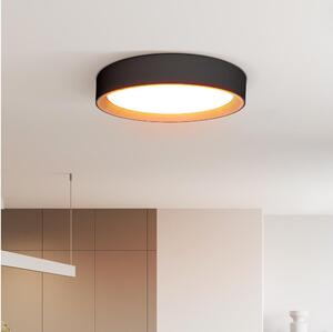 Solight WO8016 - Plafoniera LED dimmerabile LARIOS LED/48W/230V+RC diametro 39 cm nero