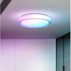 Solight WO8015 - Plafoniera LED RGB dimmerabile FLOCO LED/30W/230V+RGB/6W+RC d.40cm