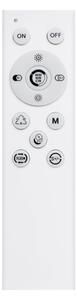 Solight WO8015 - Plafoniera LED RGB dimmerabile FLOCO LED/30W/230V+RGB/6W+RC d.40cm