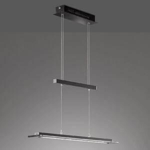 FISCHER & HONSEL Lampada sospensione LED Tenso TW dimmer, nero 88cm