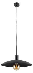 Lampadario a sospensione con filo ASTRA 1xE27/15W/230V diametro 41 cm nero