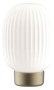 Lampada da tavolo LED dimmerabile con funzione Touch LATTE LED/1,8W/5V USB 2000 mAh oro/bianco