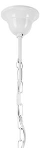Lampadario a sospensione con catena RETRO 5xE27/60W/230V bianco/colorato