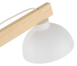 Lampada da tavolo OSLO 1xE27/15W/230V pino/bianco