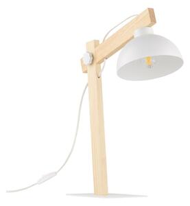 Lampada da tavolo OSLO 1xE27/15W/230V pino/bianco