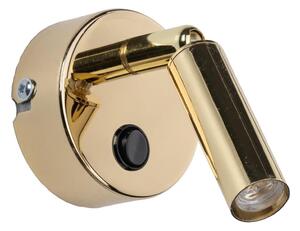 Faretto da parete ENZO 1xG9/8W/230V oro