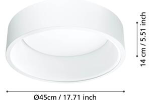 Eglo 39286 - Plafoniera LED dimmerabile MARGHERA 1 LED/25,5W/230V