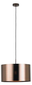 Eglo 39356 - Lampadario a sospensione con filo SAGANTO 1 1xE27/60W/230V rame