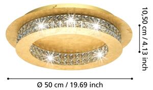 Eglo 39405 - Plafoniera LED dimmerabile PRINCIPE LED/31,5W/230V
