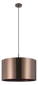 Eglo 39356 - Lampadario a sospensione con filo SAGANTO 1 1xE27/60W/230V rame