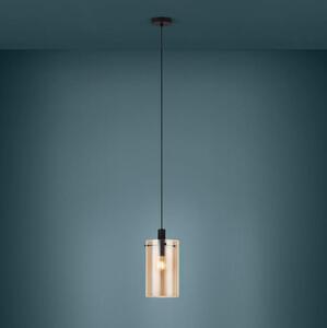 Eglo 39537 - Lampadario su filo POLVERARA 1xE27/40W/230V
