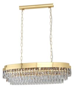 Eglo 39462 - Lampadario a sospensione con catena VALPARAISO 10xE14/40W/230V oro
